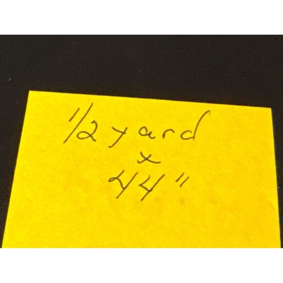 Vintage Jo-Ann Cotton Fabric 1/2 yard x 44" Bold Orange Geometric Pattern - Picture 5 of 5